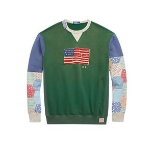 Ralph Lauren patchwork flag sweater